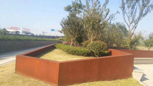 瓦房店耐候钢挡土墙